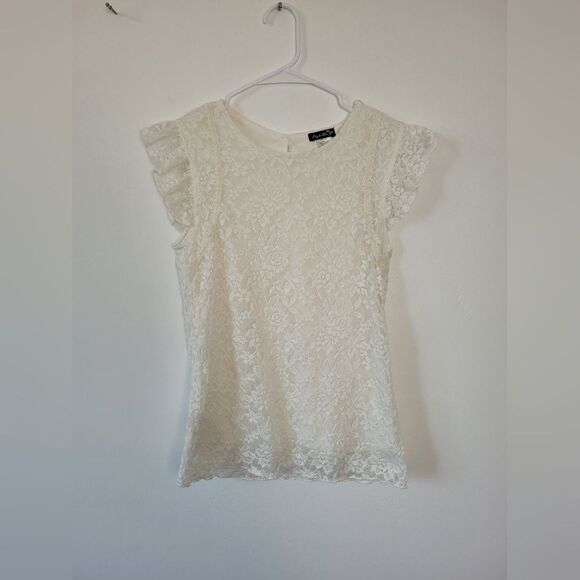 Bundle Of 3 Lace Blouse Sleeveless Cottage Fairy Academia Lolita Coquette Small - Picture 7 of 10